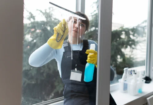 Nettoyage de vitres intérieures et extérieures à Ô-de-Selle